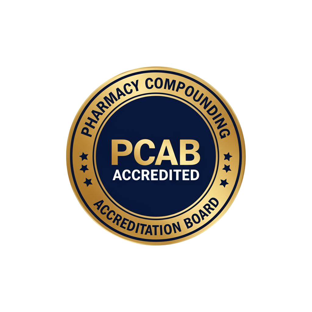 PCAB — Pharmacy Compounding Accreditation Board · Accredited
